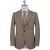 Cesare Attolini Cesare Attolini Brown Beige Wool Blazer Brown / Beige 000