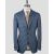 Cesare Attolini Cesare Attolini Blue Linen Wool Silk Blazer Blue 000