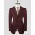 Isaia Isaia Burgundy Wool Blazer Burgundy 000