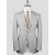 Isaia Isaia Gray Wool Angora Cashmere Blazer Gray 000