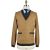 Kiton KITON Brown Leather Lambskin Coat Brown 000