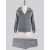 Cesare Attolini Cesare Attolini Gray Cashmere Tracksuits Gray 000