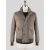 Barba Napoli Barba Napoli Taupe Leather Suede Coat Taupe 000