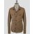 Isaia Isaia Beige Leather Suede Coat Beige 000