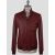 Isaia Isaia Burgundy Leather Coat Burgundy 000