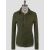 Isaia Isaia Green Leather Suede Coat Green 000