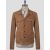 Isaia Isaia Beige Leather Suede Coat Beige 000