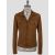 Isaia Isaia Beige Leather Suede Coat Beige 000