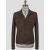 Isaia Isaia Brown Leather Suede Coat Brown 000