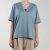 Brunello Cucinelli Brunello Cucinelli Light Blue Cotton T-Shirt Light Blue 000