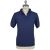 Isaia Isaia Blue Wool Silk Linen Polo Blue 000