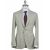 Luigi Borrelli Luigi Borrelli Green White Virgin Wool Linen Blazer Green / White 000