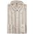 Luigi Borrelli Luigi Borrelli Beige White Linen Cotton Shirt Beige / White 000