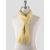 Isaia Isaia Yellow Cotton Linen Scarf Yellow 000