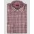 Isaia Isaia Red White Cotton Shirt Red / White 000