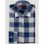 Isaia Isaia Blue White Cotton Shirt Blue / White 000