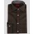 Isaia Isaia Brown Green Cotton Shirt Brown / Green 000