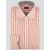 Isaia Isaia Orange White Linen Shirt Orange / White 000