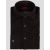 Isaia Isaia Burgundy Black Cotton Shirt Burgundy / Black 000