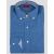 Isaia Isaia Blue Cotton Shirt Blue 000