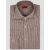 Isaia Isaia Brown White Linen Shirt Brown / White 000