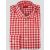 Isaia Isaia Red White Cotton Shirt Red / White 000