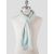 Isaia Isaia Green White Cashmere Silk Scarf Green / White 000