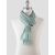 Isaia Isaia Green Cotton Linen Scarf Green 000