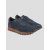 Isaia Isaia Blue Leather Suede Sneakers Shoes Blue 000