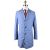 Kiton KITON Light Blue Wool Pa  Coat Light Blue 000