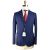 Sartorio Napoli Sartorio Napoli Blue Virgin Wool Mohair Ea blazer Blue 000