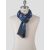 Isaia Isaia Blue Cashmere Scarf Blue 000