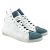 FEFÈ Glamour Pochette Fefè Blue White Leather Sneakers White/Blue 000