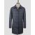 Isaia Isaia Gray Wool Pa Reverse Overcoat Multicolor 000