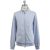 Luigi Borrelli Luigi Borrelli Blue Cotton Pa Sweater Full Zip Blue 000