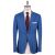 Kiton Kiton Blue Linen Suit Blue 000