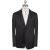 KNT Kiton Knt Black Cotton Cashmere Pa Suit Black 000