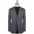 KNT Kiton Knt Gray Cashmere Wool Pl Suit Gray 000