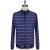 Kiton Kiton Blue Pl Coat Blue 000