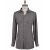 Kiton Kiton Gray Cashmere Silk Linen Shirt Gray 000