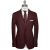 Kiton Kiton Black Red Cashmere Blazer Black / Red 000