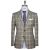 Kiton Kiton Multicolor silk cotton Cashmere  Blazer Multicolor 000