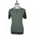 Kiton Kiton Green White Cotton Polo Green / White 000