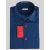 Kiton Kiton Blue Red Cotton Shirt Blue / Red 000