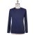 Kiton Kiton Blue Cotton Cashmere Sweater Crewneck Blue 000