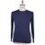 Kiton Kiton Blue Cotton Cashmere Sweater Crewneck Blue 000