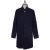 Kiton Kiton Blue Cashmere Mink Fur Coat Cardigan Blue 000