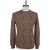 Kiton Kiton Brown Cotton Linen Sweater Crewneck Brown 000