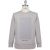 Kiton Kiton Gray Blue Cotton Ea Sweater Crewneck Gray / Blue 000