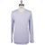 Kiton Kiton Light Blue Cotton Cashmere Sweater Crewneck Light Blue 000